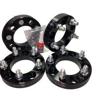 5x4.5 Wheel Spacers 1 inch 5 Lug 5x4.5"-82.5mm -1/2"x20 -1”thick 4 PCS SET NEW